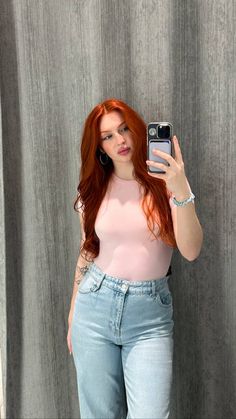 Red Haired Beauty, Copper Hair Color, Red Hair Color, Strawberry Blonde, Ginger Hair, Cute Fits, About Hair, Hair Inspo