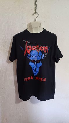 VENOM BLACK METAL T-SHIRT New Venom T-Shirt High Quality We'll shipping worldwide. Shipping time range. United States = 20-25 business days Rest of the world = 25-30 business days Venom Black Metal, Celtic Frost, Venom T Shirt, Mercyful Fate, Metal T Shirt, Metal T Shirts, Venom, Black Metal, Halloween Shopping