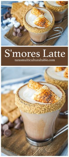 s'mores latte is an easy and delicious dessert