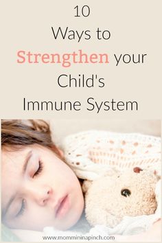 Build Immune System, Kids Immune System, Bedtime Prayers, Strengthen Immune System, Cold Remedies, Bad Dreams, Fitness Advice, Good Health Tips, Immune Health