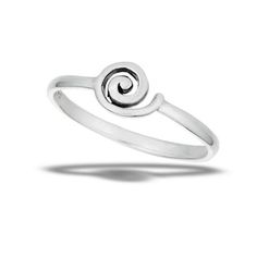 Unique Cool Swirl Ring .925 Sterling Silver High Polished Band Jewelry Female Male Unisex Size 8 All our silver jewelry is crafted from .925 silver also commonly referred to as sterling silver. Sterling silver is the standard for beautiful high-quality silver jewelry and cannot be replicated by lower priced silver plated jewelry. It is 92.5% pure silver, mixed with alloys to add strength and durability to stand the test of time. Keep your fine jewelry shiny and elegant by storing it properly. Je Spiral Sterling Silver Rings, Sterling Silver Swirl Jewelry, Silver Swirl Rings For Gifts, Sterling Silver Spiral Ring, Handmade Sterling Silver Swirl Rings, Swirl Ring, Silver Spinner Rings, Band Jewelry, Silver Plated Jewelry