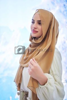 Wearing Hijab, Concept Background, Fashionable Dress, Beautiful Muslim Women, Islamic Fashion