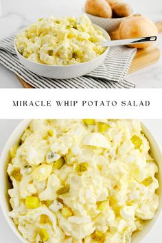 Delicious Potato Salad with Miracle Whip Dressing Potato Salad With Miracle Whip, Miracle Whip Recipes, Best Potato Salad Ever, Easy Potato Salad Recipe, Crunchy Onions, Delicious Potato Salad, Old Fashioned Potato Salad, The Best Potato Salad, Best Potato Salad