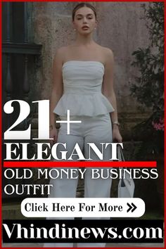 : Explore a curated collection of 21 sophisticated business casual outfits inspired by the timeless old money aesthetic. Elevate your wardrobe with these classic and refined looks that exude elegance and professionalism.

#OldMoneyAesthetic #BusinessCasual #ElegantOutfits #TimelessFashion #ClassicStyle #ProfessionalAttire #SophisticatedLook #OfficeFashion #VintageInspired #RefinedWardrobe