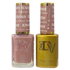 DND - Diva Duo - Opposites Attract - #069 - Gel & Lacquer Polish at Beyond Polish Make Nails Stronger, Make Nails, Daisy Nails, Gel Lacquer, Opposites Attract, Soak Off Gel