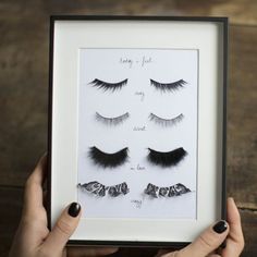 I have no idea why I love this!!! Cute for a makeup station --- DIY Fake Eyelashes Wall Art Tutorial from Make My Lemonade... Do It Yourself Decoration, Zimmer Diy, Wall Art Tutorial, Diy Tumblr, Makeup Station, Salon Suites, Glam Room, Makeup Rooms, Makeup Room