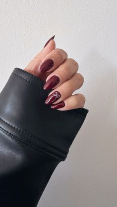 Kylie Jenner Black Nails, Winter Nails, Nails, Quick Saves