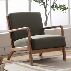 42017693892650 Reading Armchair, Mid Century Modern Accent Chairs, Accent Chair Set, Furniture Material, Reading Chair, Modern Accent Chair, Leisure Chair, Fabric Armchairs, Bedroom Chair