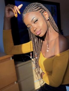 Tribe Braids, Black Hair Growth, Ombre Braid, Blonde Balayage Highlights, Hair Growth Secrets, Blonde Braids, Girls Braids, Cornrow, Cornrow Hairstyles