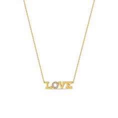 Zoë Chicco 14kt Gold Pavé Diamond 4 Letter Necklace Hope Necklace, Zoe Chicco, Tiny Rings, Block Lettering, Letter Necklace, Ring Size Guide, Love Necklace, White Diamonds, Bracelet Sizes