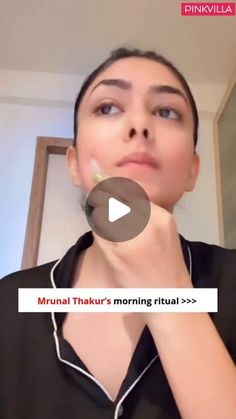 Pinkvilla Lifestyle on Instagram: "@mrunalthakur’s morning ritual = icing her face + bhajan 🙏

#mrunalthakur #pinkvillalifestyle"