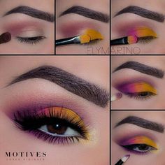 Make Up Diy, Eyeshadow For Blue Eyes, Make Up Tutorials, Eye Makeup Pictures, Smink Inspiration, Beauty Make-up