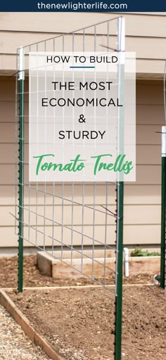 a sign that says how to build the most economic and study torto's fields