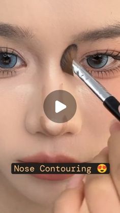 Boost Beauty Now on Instagram: "NOSE GOALS IN MINUTES! 😍❣️👃  Master nose contouring like a pro with this easy hack😍💫✨  #NoseContouring #ContouringHack #MakeupTricks #NoseJobWithoutSurgery #FaceSculpting #MakeupTutorial #GetReadyWithMe #EasyMakeup #MakeupIdeas #MakeupTrends" Nose Goals, Contouring Nose, Contour Tricks, Simple Tricks, Makeup Trends, Like A Pro