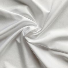 the white fabric is very soft and smooth