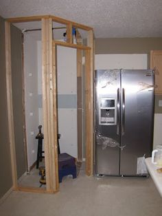 the kitchen is being remodeled and ready for remodeling to be finished in