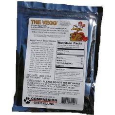 the veggie bag contains an assortment of vegetables and meats for dogs to eat