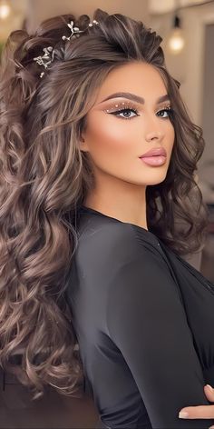 Makeup Mistakes, Braut Make-up, Hairdo For Long Hair, Wedding Hairstyles For Long Hair, Wedding Hair And Makeup