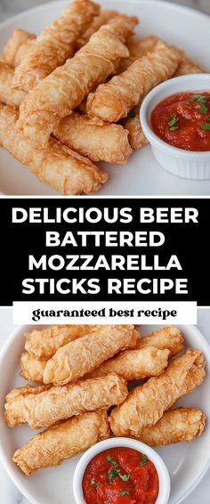 Image for Delicious Beer Battered Mozzarella Sticks Recipe Family Game Night Food, Sleepover Essentials, Cheese Whiz, Awesome Appetizers, Garlic Breadsticks, Beer Battered, Easy Homemade Pizza, Delicious Appetizers