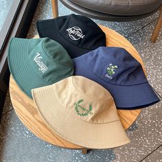 Welcome to our custom goods store 💌 You can use this link to purchase your favorite retro toned custom fisherman hat, which will bring a different experience to your life! 🧢 How to place an order? -For the logo, please contact me first to confirm the logo embroidery design on the hat. 1. Choose your favorite hat color and select customization requirements (no embroidery, text embroidery, logo embroidery, or both) 2. Select quantity 3. Fill in your requirements for the thread color, font, and text to be embroidered. If you have special requirements for delivery time, please indicate them on the order or contact me for more details. 🧢 If you are customizing hats for a team, company, etc. and the quantity exceeds 10 pieces, you can contact me to enjoy a discounted price. ✨ ✨ We usually nee Customized Hats, Embroidery Text, Daisy Hat, Custom Bucket Hats, Logo Embroidery Design, Text Embroidery, Hat Flower, Bachelorette Party Gift, Bachelor Party Gifts