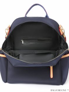 BagForLove - Versatile Dual-Colored Backpack for Optimal Functionality Product Description Color Navy Blue Strap Type Adjustable Composition 100% Polyamide Pattern Type Colorblock Bag Size Medium Material Polyamide Closure Type Zipper Style Unisex Type Classic Backpack Size Chart INCH CM Strap Length Bag Height Bag Width Bag Length 47.2 inch 11.8 inch 4.7 inch 10.2 inch Strap Length Bag Height Bag Width Bag Length 120 cm 30 cm 12 cm 26 cm Details Pictures Similar Products h2 { text-align: center Blue Backpack With Adjustable Strap For On-the-go, Navy Large Capacity Shoulder Bag For School, Blue Softback Backpack For Travel, Navy Nylon School Bag, Blue Softback Travel Backpack, Blue Large Capacity Backpack For Travel, Navy Nylon Backpack, Large Capacity Blue Backpack For Travel, Rectangular Blue Backpack