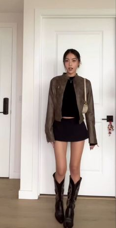 Neue Outfits, Looks Street Style, Aesthetic Outfit, Outfit Aesthetic, 가을 패션, Mode Inspiration, Boots Outfit