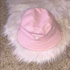 Extremely Rare Baby Pink Playboy Hat Only Worn Once Or Twice Pink Playboy, Accessories Pink, Baby Pink, Bucket Hat, Accessories Hats, Crochet Hats, Women Accessories, Hats, Pink