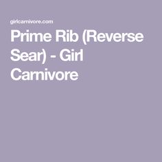 the words prime rib reverse seal girl canmoree are in white on a purple background