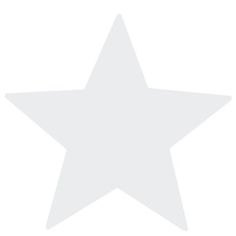 a white star on a white background