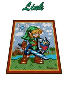 the legend of zelda cross stitch pattern