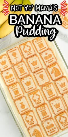 Not Yo' Mama's Banana Pudding (or Chessman Banana Pudding) is the ultimate fluffy, light, and creamy banana pudding recipe. The fresh sliced bananas, french vanilla pudding, Cool Whip and of course, delicious Chessman cookies make this an easy no-bake recipe! It is a perfect recipe for a crowd for summer parties, barbecues, and potlucks! Great for Easter dessert or Mother's Day too!