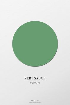 a green circle with the words vert sauce on it in black and white text