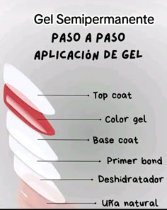 Guia de orden de como se debe aplicar el Gel semipermanente Nail Courses, Fingernail Designs, Wow Nails, Tie Dye Nails, Nail Techniques, Nail Room, Really Cute Nails, Nail Art Designs Videos, Acrylic Nails Coffin Short