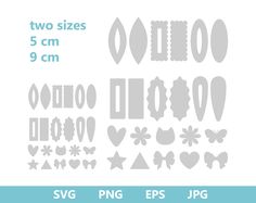 the svg files are available for use in this project, including two sizes and 3 cm