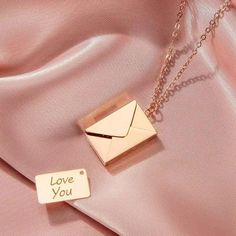 Stylish Love Letter Charm Necklace, Stainless Steel Mama Chains New Stylish Love Letter Charm Necklace For Women, Stainless Steel Mama Chains Necklace, Women Accessories As Gift, Elegant Fashion Vintage Jewelry For Women For Fall 2024 #Necklace #Gift #Charm #Loveletter #Love Envelope Necklace, Letter Charm Necklace, Envelope Lettering, Sweet Jewelry, Letter Pendant Necklace, Gift Envelope, Letter Charms, Letter Pendants, Engraved Necklace