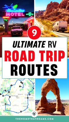 Whether you’re a full-time RVer or planning a summer family road trip, you may be overwhelmed by the options and wondering which routes are the best RV road trips across the US. Don't worry - we've got 9 of the most scenic drives to enjoy through RV travel across America. From the iconic Route 66 to scenic routes such as the PCH and A1A, and the best RV road trips for national parks - get route maps and a list of bucketlist stops for traveling these and more great routes across the US. Us Road Trip Routes, National Park Road Trips, Road Trip Map, Rv Road Trip, Road Trip Routes, West Coast Road Trip, National Park Road Trip, Us Road Trip, Destination Ideas