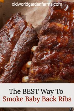 321 Smoked Ribs, Smoker Ribs, Best Baby Back Ribs, Pork Loin Back Ribs, Smoker Grill Recipes, Pellet Smoker Recipes, Ribs Bbq, Traeger Recipes