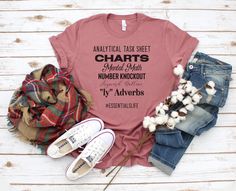 Beautiful, comfy tee that showcases your Essential's class! Let everyone know the hard work put into this class with this classy shirt. Makes a great tutor gift as well! ------Sizing and Fit------ Sizing measurements are included in a picture in the listing. -100% combed and ring spun cotton - 4.2 ounce t-shirt -Unisex jersey crewneck t-shirt - Shoulder taping  -Side seamed ------Processing and Shipping------ It takes 1 to 2 weeks to process and ship your item. Once shipped, USPS takes about 2-5 Birth Reveal, Jesus Clothes, Mommy Shirt, Faith Clothing, Classical Conversations, Pregnancy Announcement Shirt, Maternity Shirt, Heat Press Vinyl, Future Mom