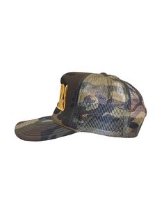 Camo LLovers Trucker Cap – LLovesick Mesh 5-panel Trucker Hat, Mesh 5-panel Snapback Hat One Size Fits Most, Mesh Snapback Hat One Size Fits Most, One Size Fits Most 5-panel Mesh Snapback Hat, Mesh 5-panel Hat For Streetwear, Trucker Snapback Hat With Curved Bill, Trucker Mesh Snapback Hat For Streetwear, Trucker Snapback Hat With Flat Bill, Camouflage Flat Bill Baseball Cap For Streetwear