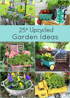 25 upcycled garden ideas that are easy to make and fun for the whole family