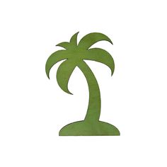 a paper cut out of a palm tree