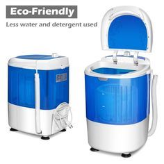 an eco - friendly portable washing machine and cooler