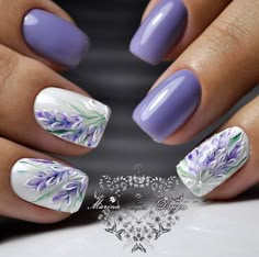 Girly Pics, Wedding Purple, Lavender Nails, Super Nails, Design Nails, Bride Nails, Gel Liner, Nail Designs Spring