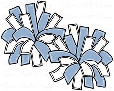 an abstract drawing of blue and white ribbons on a white background with the words,