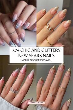 Step into 2025 with the most stunning New Years nails to complete your festive look! These nail ideas are packed with glittery accents, chic designs, and trendy styles to make your countdown unforgettable. From sparkly tips to elegant art, these New Year’s nail ideas are perfect for adding a touch of glam to your celebrations. Whether you’re going for subtle shimmer or bold statement designs, these nail inspo are all you need to start the year in style. Pin now and get ready to shine in 2025!