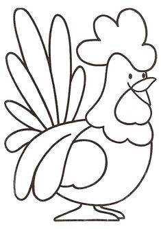 a black and white drawing of a chicken with the words get pictune on it