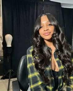 Black Wig Install, Fine Hairstyles, Wig Installation, Wig Install, Hair Color Streaks, Weave Styles, Hair Curls