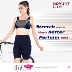 Feel supported from every angle with 4-way stretch and deep side pockets. Elevate your activewear game.

Product Shown :- Riza DryFit Short

#TryloIndia #TryloIntimates #RizaIntimates #RizabyTrylo #ActiveWear #Rizadryfitshorts