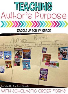 an anchor's purpose is to teach students how to read and write their own books