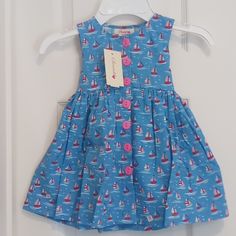 Beautiful Summer Dress. Blue Sleeveless Dress For Beach, Cute Sleeveless Beach Dress, Summer Blue Twirl Dress For Playdate, Blue Twirl Dress For Summer Playdate, Cute Sleeveless Buttoned Dress, Playful Cotton Sleeveless Dress For Playdate, Playful Sleeveless Twirl Dress For Playwear, Blue Cotton Sleeveless Dress For The Beach, Sleeveless Summer Twirl Dress For Play